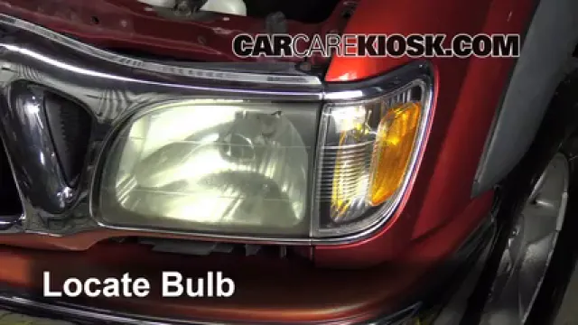 2001 Toyota Tacoma DLX 3.4L V6 Extended Cab Pickup Lights Parking Light (replace bulb)